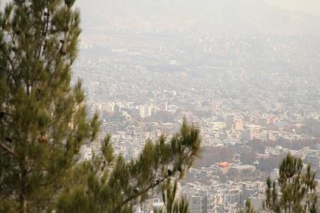 هوای تهران آلوده شد هوای تهران آلوده شد