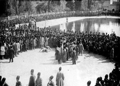 تصاویر پهلوان 183 کیلویی ایران! ، یزدی بزرگ لقب که بود؟