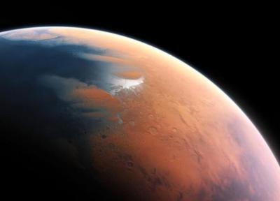 تصویری عجیب و ترسناک از سطح مریخ که به وسیله مدارگرد به ثبت رسیده است